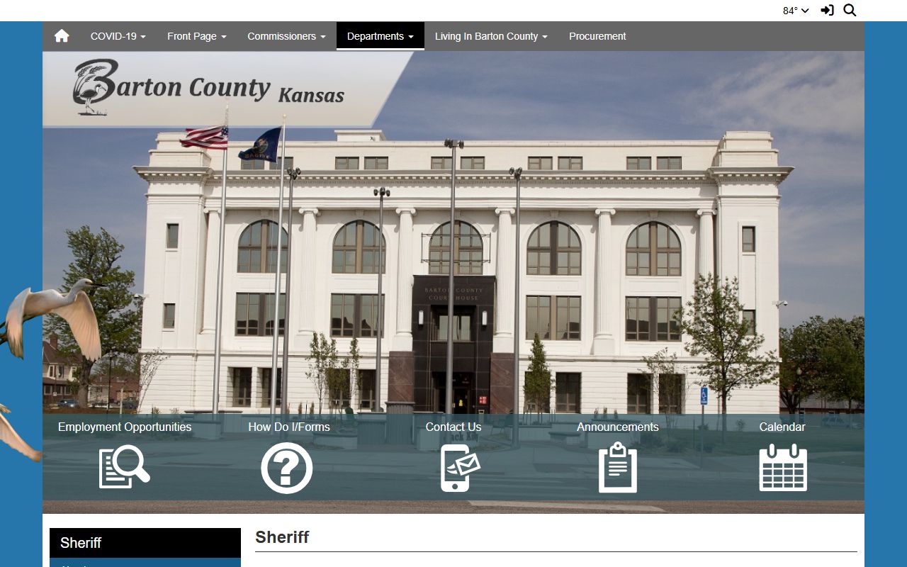 Barton County arrest records sheriff section source