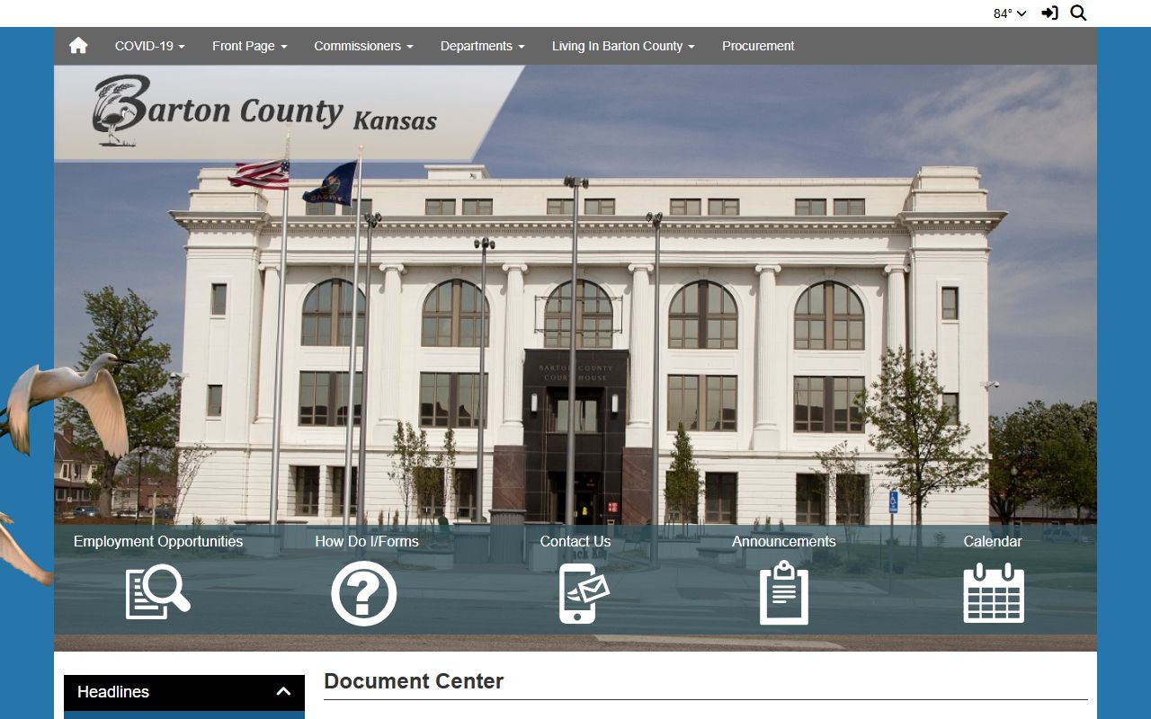 Barton County arrest records sheriff administration page