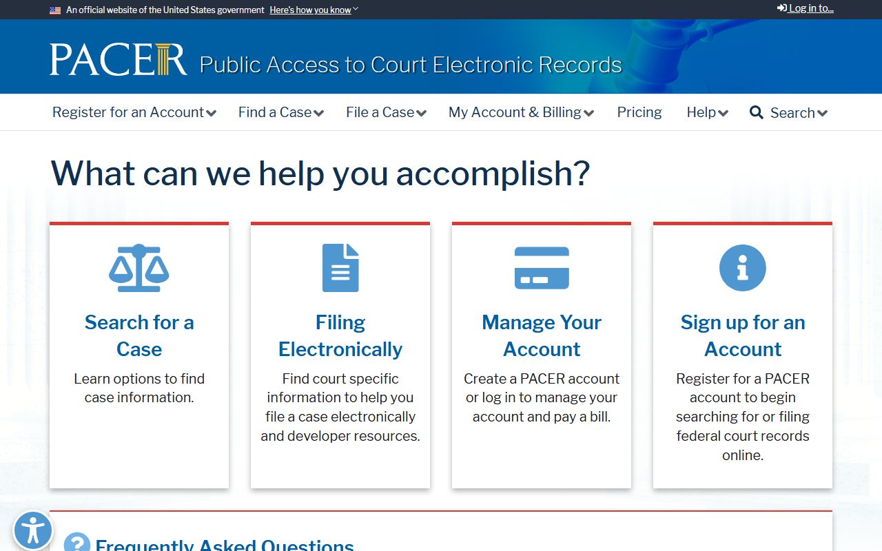 Barton County court dockets PACER federal docket access