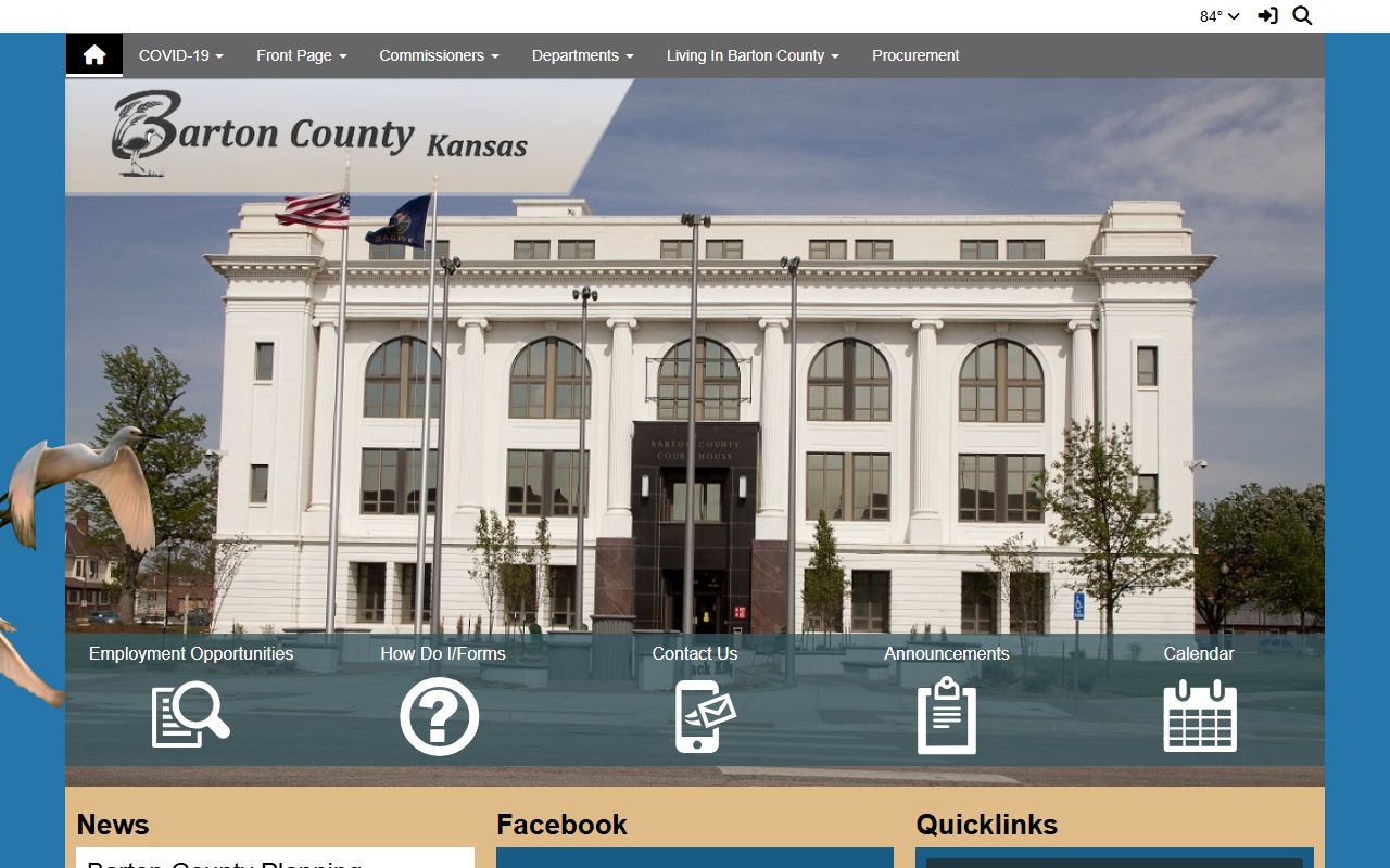 Barton County court records official county homepage