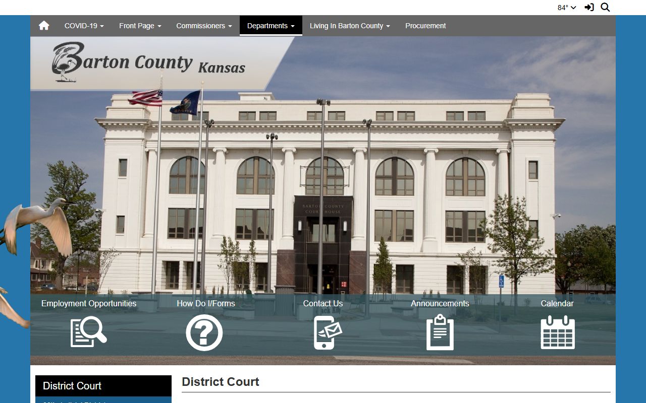 Barton County court records District Court jurisdiction explainer