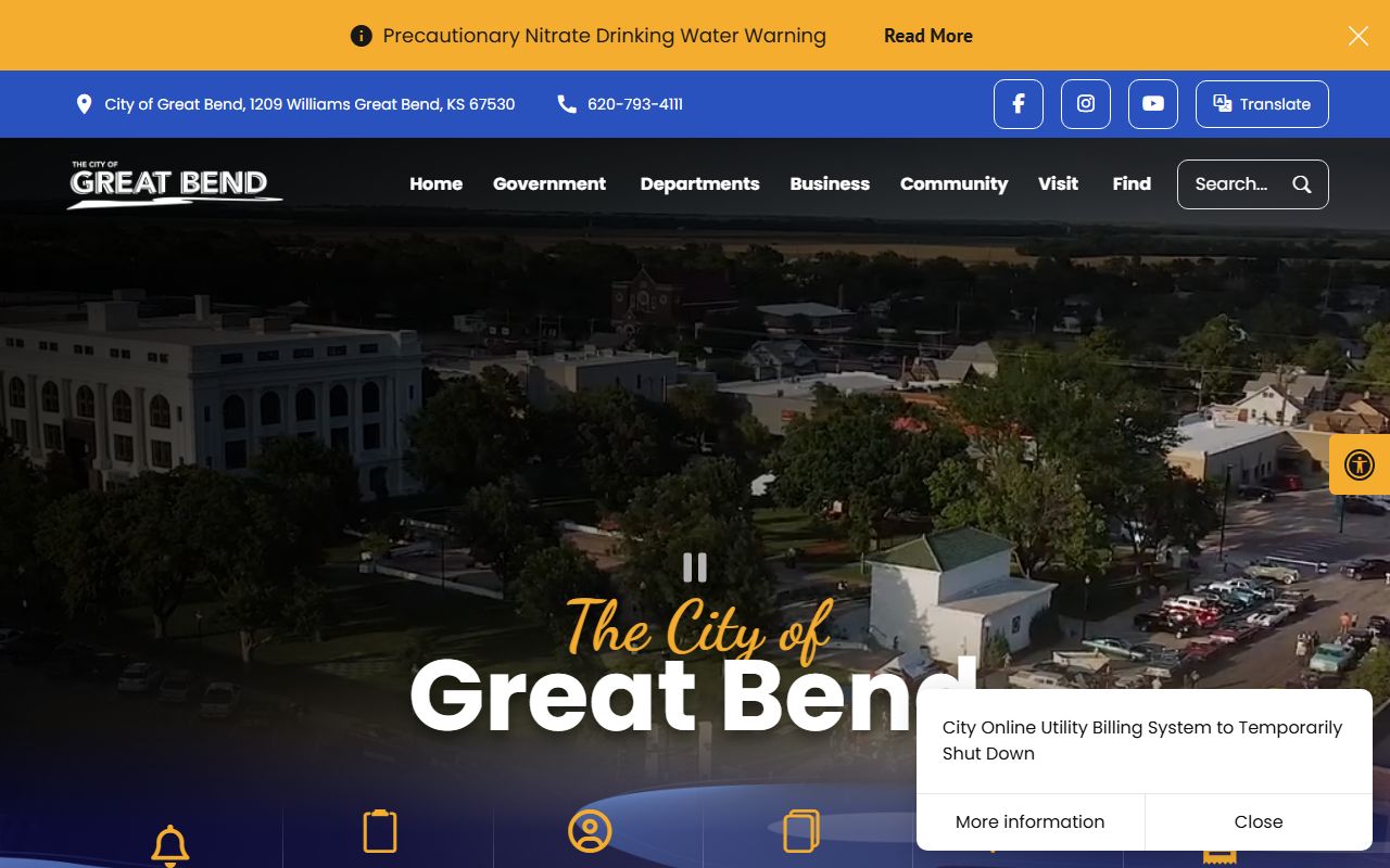 Barton County traffic court records City of Great Bend official site